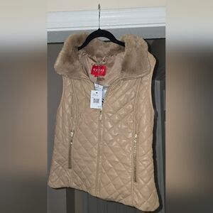 Guess Lars Quilted Vest L NWT